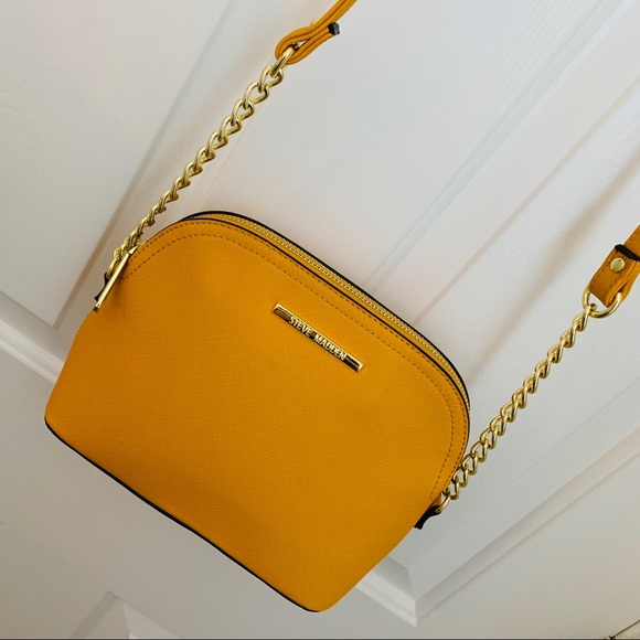 mustard crossbody purse